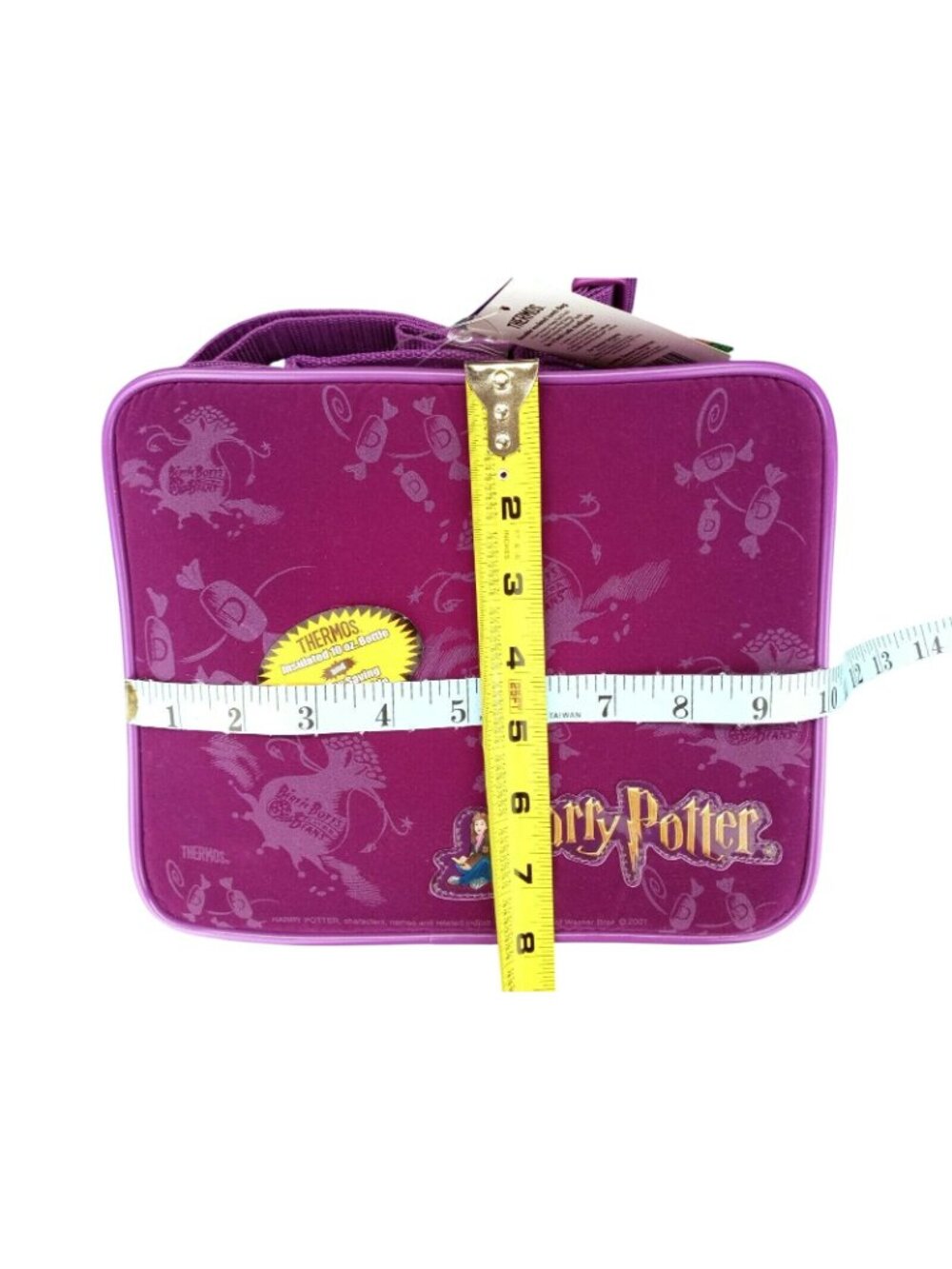 Vintage Harry Potter Hermione Purple Botts Beans Vintage Lunch Bag Thermos New - Picture 12 of 12
